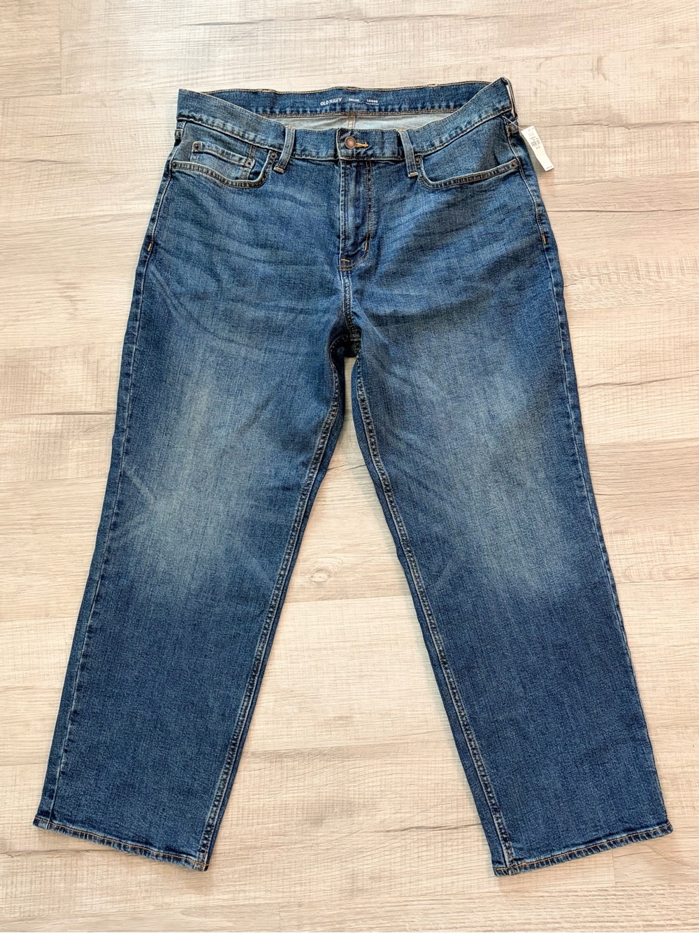 Old Navy Men’s Loose Flex Medium Wash Jeans W 38 L 30